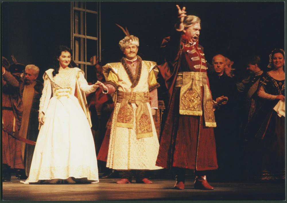 "Halka", Katarzyna Suska - Zofia, Zbigniew Macias - Janusz, Romuald Tesarowicz – Stolnik, Teatr Wielki - Opera Narodowa 1995